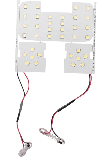 Led Dc12V Araba Okuma Iç Işık Paneli Kubbe Işık Kia Rıo K2 2006-2017 Hyundai Solaris (Yurt Dışından)