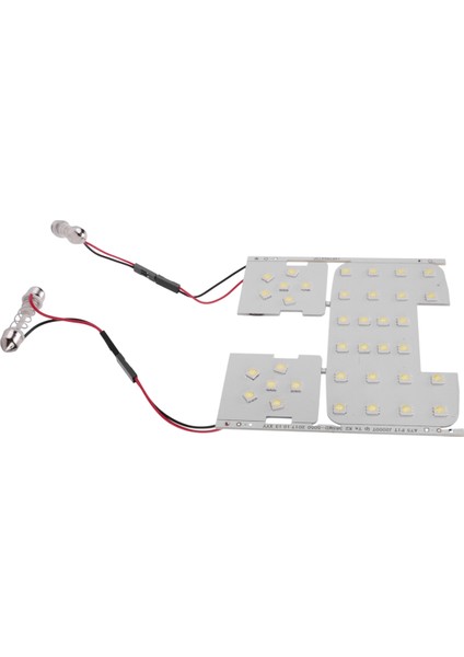 Led Dc12V Araba Okuma Iç Işık Paneli Kubbe Işık Kia Rıo K2 2006-2017 Hyundai Solaris (Yurt Dışından)