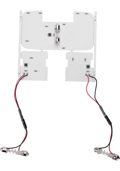 Led Dc12V Araba Okuma Iç Işık Paneli Kubbe Işık Kia Rıo K2 2006-2017 Hyundai Solaris (Yurt Dışından)