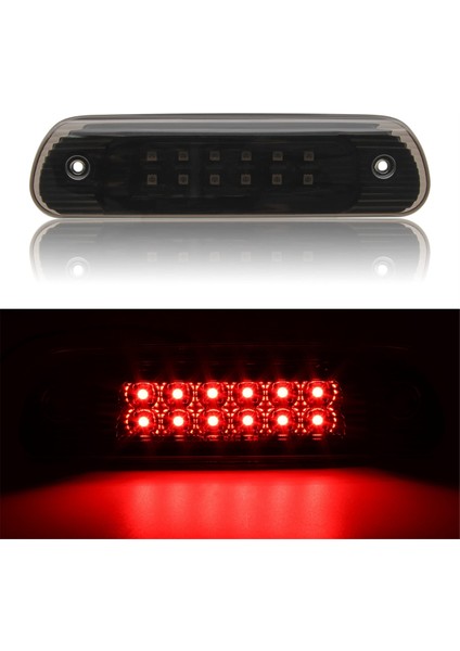 Jeep Grand Cherokee 1999-2004 Için Led 3Rd Üçüncü Fren Lambası Arka Yüksek Dağı Stop Lambası, Füme Siyah (Yurt Dışından)
