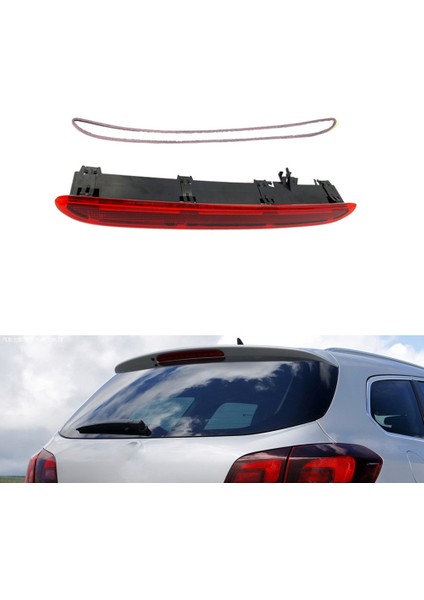 13372164 Araba Led Yüksek Dağı Arka Üçüncü Fren Lambası Dur Sinyal Lambası Opel Vauxhall Astra J Hatchback 2010-2017 (Yurt Dışından)