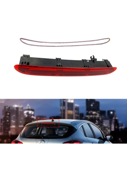 13372164 Araba Led Yüksek Dağı Arka Üçüncü Fren Lambası Dur Sinyal Lambası Opel Vauxhall Astra J Hatchback 2010-2017 (Yurt Dışından)