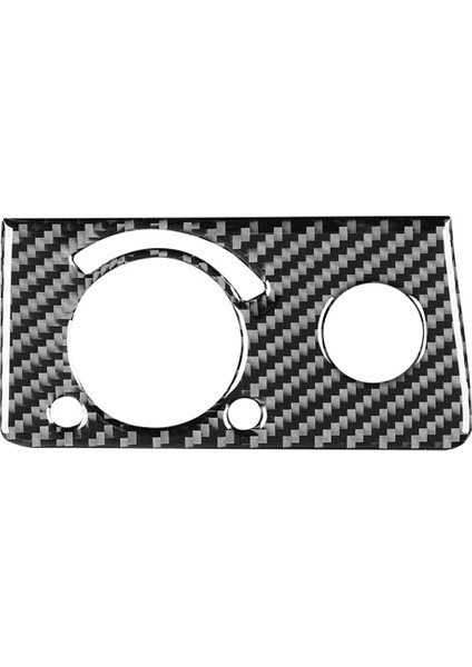 Mercedes Benz E-Class W211 2003-2009 Far Anahtarı Düğmesi Kapağı Döşeme Iç Aksesuarlar Için Karbon Fiber, A (Yurt Dışından)