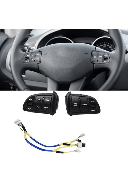 Kia Sportage 2011-2016 Seyir Sesi Kontrol Anahtarı Için Isıtma Kablo Demeti 96700-3W502 İle Araç Direksiyon Simidi Düğmesi (Yurt Dışından) fırsatları