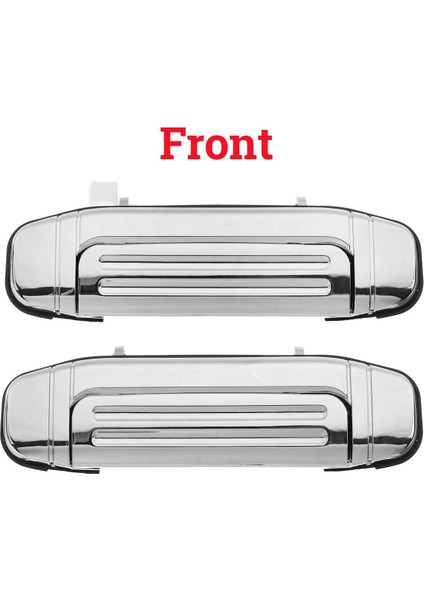 Ön Sağ Yan Araba Dış Dış Kapı Kolları Krom Mr156876 Mitsubishi Montero Pajero Için V31 V32 V33 V46 1997-2000 (Yurt Dışından)