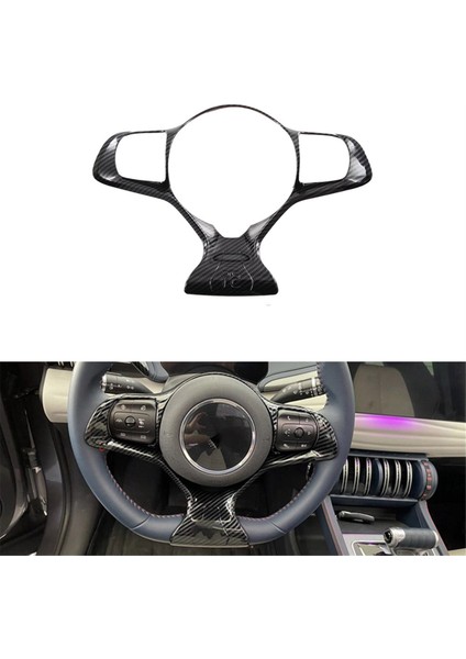 Byd Dolphin Mini/Byd Seagull Için Direksiyon Simidi Çerçeve Dudak Dekor Kapağı Döşemesi (Yurt Dışından)