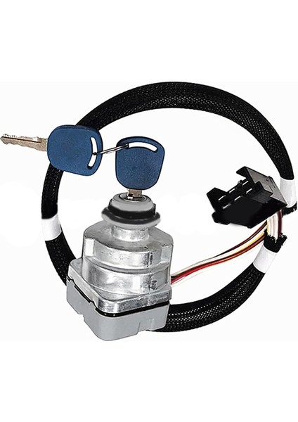 87561528 New Holland Traktör 5640 6640 7740 7840 8160 8240 Motor Için Anahtarlı Kontak Anahtarı 81864288 (Yurt Dışından)