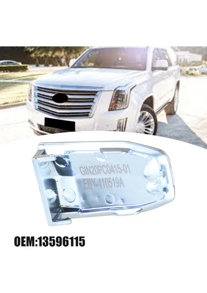 1 Adet Krom Ön Dış Kapı Kolu Kılıfı Cadillac Escalade 2015-2019 13596115 (Yurt Dışından)