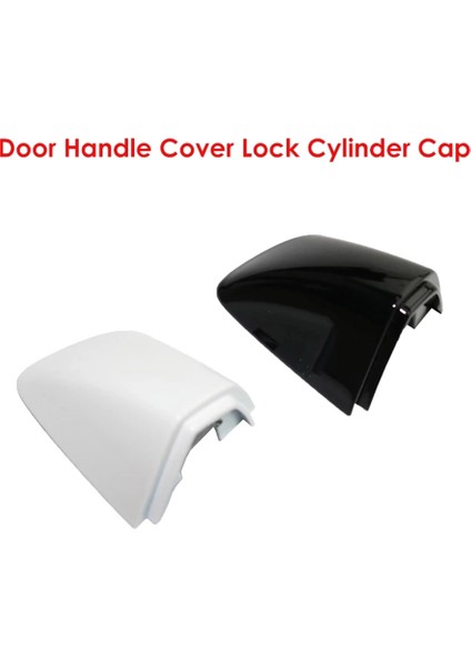 1K8837879 5Kd837879 Ön Sol Kapı Kolu Kilit Silindir Kapağı Golf 6 Passat Sharan Skoda Superb Koltuk Siyah (Yurt Dışından)