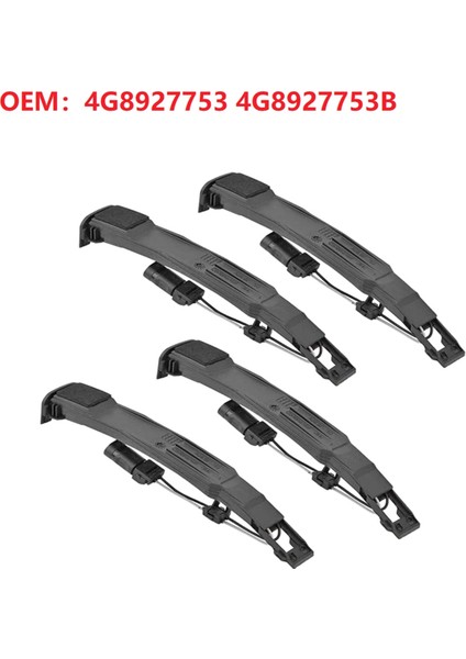 4 Adet Dış Kapı Kolu Sensörü Anahtarı 4G8927753 4G8927753B Audi A1 A4 A5 Q3 Q5 Q7 Avant A6 A8 Rs4 Rs5 Rs6 (Yurt Dışından)