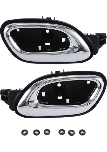 Araba Sol Ve Sağ Taraf Krom Kapı Iç Açık Kolu 2010-2015 Chevy Camaro 20955311 20955302 Için Uygun (Yurt Dışından)
