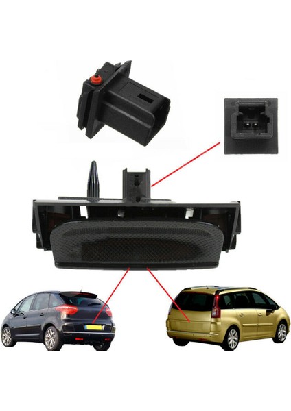 Citroen C4 Grand Pıcasso 2006-2013 Dış Bagaj Kapağı Önyükleme Kolu Modülü Mini Anahtar İle 8726.V7 6554.V5 Type2 (Yurt Dışından)