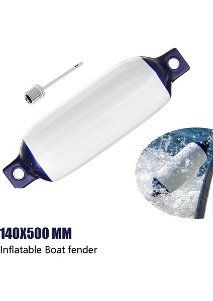 Şişme Bot Çamurluk Pvc Tekne Çapa Tampon Deniz Tekne Çamurluk Tekne, Yelkenli, Cuddy Vb (5.5X20 Inç) (Yurt Dışından)