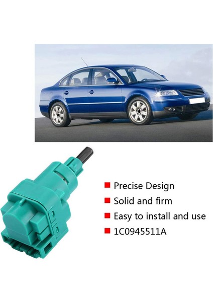 1C0945511A Golf Bora Passat Beetle Sharan Fren Lambası Anahtarı Için Araba Fren Lambası Durdurma Anahtarı Yeni Araba Aksesuarları (Yurt Dışından)