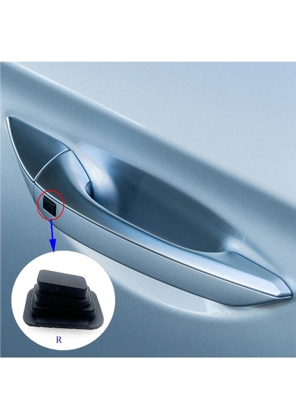 1 Çift Endüktif Dış Kol Düğme Anahtarı 82651-G2720 82661G2720 Hyundai Ionıq 2016-2020 Için Kapı Çektirme Küçük Anahtar (Yurt Dışından)