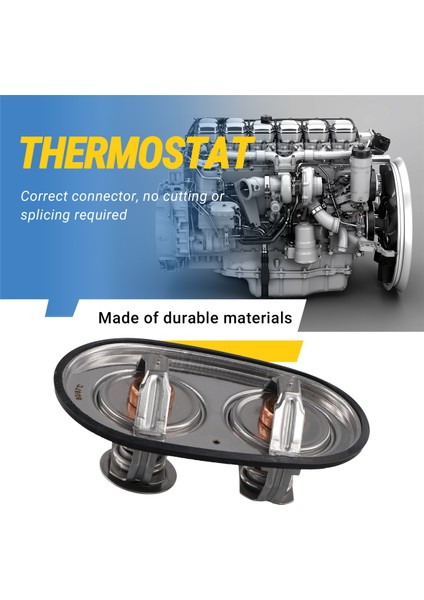 Scania Lpgrts Serisi Dc9 Dc13 Kamyon Için Conta İle Kamyon Soğutma Termostatı 1545904 1935712 (Yurt Dışından)
