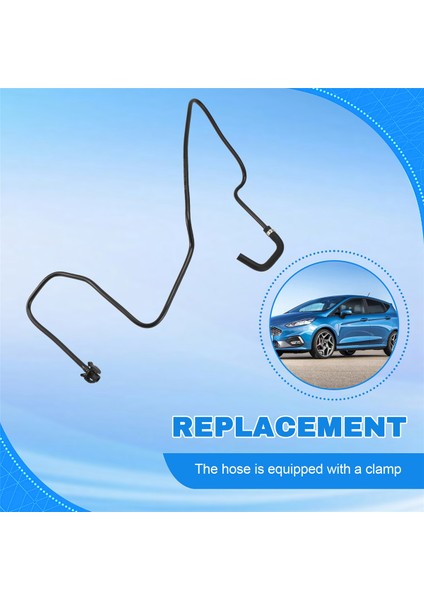 Araba Motor Radyatör Soğutma Hortumu Boru Rezervuar Tankı Hortumu 8V2Z-8B081-B Ford Fiesta 2011-2019 Araba Aksesuarları (Yurt Dışından) indirimleri