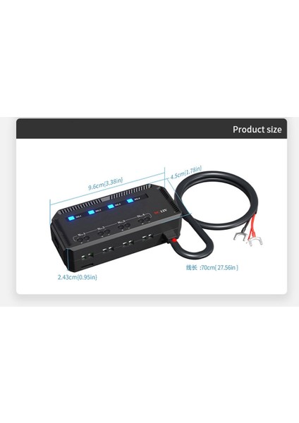 Araba Sigorta Kutusu Led Göstergesi Su Geçirmez Sigorta Bağlantı Kutusu 12 V Araba Motosiklet Elektrikli Araç Için Uygun (Yurt Dışından) indirimleri