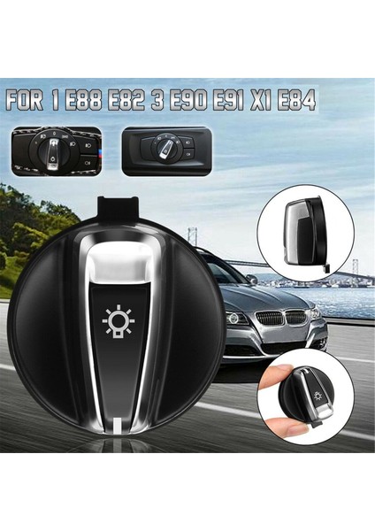 Bmw 3-Serisi E90 E91 Lcı X1 E84 E88 E82 Ön Far Anahtarı Döndürme Düğmesi 9169405 61319169405 Için 2 Adet (Yurt Dışından)