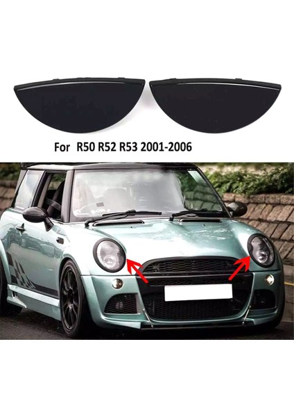 Mini Cooper R50 R52 R53 2001-2006 Için Ön Far Yıkama Kapağı Kapağı Kapağı (Yurt Dışından)