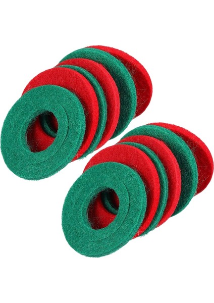 12 Parça Akü Terminali Korozyon Önleyici Yıkayıcılar Fiber Akü Terminali Koruyucu, 6 Kırmızı Ve 6 Yeşil (Yurt Dışından)