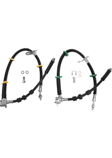 Land Rover Discovery 3/4 Lr3/4 Ön Fren Hortumu Için Araba Ön Fren Hortumu Grubu Lr058049 Lr058048 (Yurt Dışından)