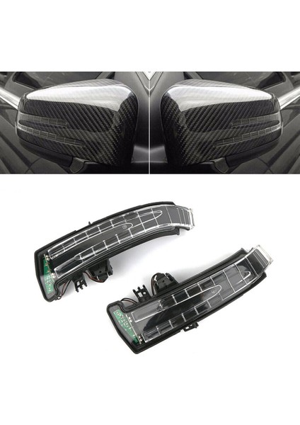 1 Çift Araba Lh + Rh Ön Yönlü Işık Mercedes-Benz A/B/C/E/S-Class C117 C218 C207 X156 X204 2129067401 2129067501 (Yurt Dışından)