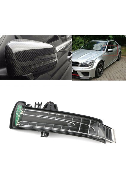 1 Çift Araba Lh + Rh Ön Yönlü Işık Mercedes-Benz A/B/C/E/S-Class C117 C218 C207 X156 X204 2129067401 2129067501 (Yurt Dışından)