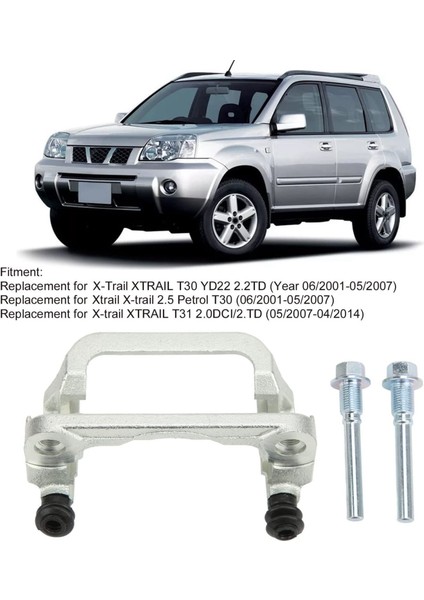 Nissan Xtrail X‑Trail T30 T31 Için Araba Arka Fren Kaliper Braketi Taşıyıcı Askısı Değişimi (Yurt Dışından)