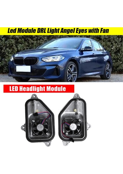 Sol Ön Far Led Modülü Melek Gözleri Fanlı 63117466543B Bmw 1 Serisi F52 2015-2022 Drl Işık Kontrol Modülü (Yurt Dışından)