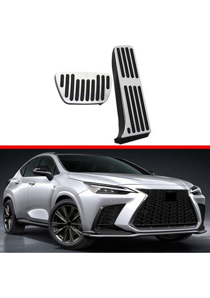 Lexus Es Gs Nx260 Nx350 2022 Toyota Camry Avalon Rav4 Için Araba Gaz Gaz Ve Fren Pedalı Kılıfı Takımı (Yurt Dışından)