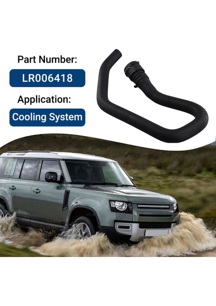 Lr006418 Land Rover God Iı 3.2 Deplasman 2007-2012 Için Yeni Soğutma Suyu Hortumu (Yurt Dışından)