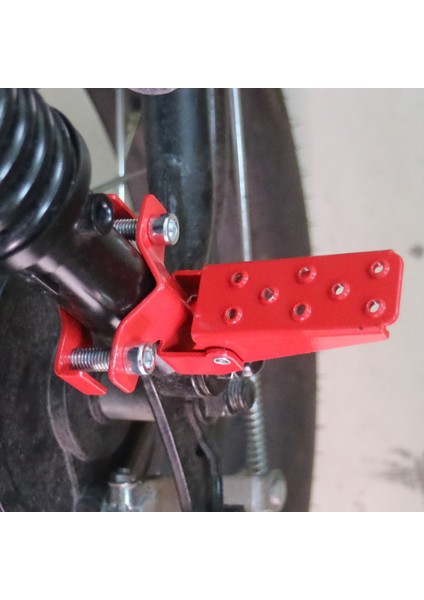 2 Adet Motosiklet Ayak Dayama Çerçevesi Bilekleri Katlanır Arka Yolcu Ayak Mandalları Montaj Pedalı Sportster Yamaha Siyah (Yurt Dışından)