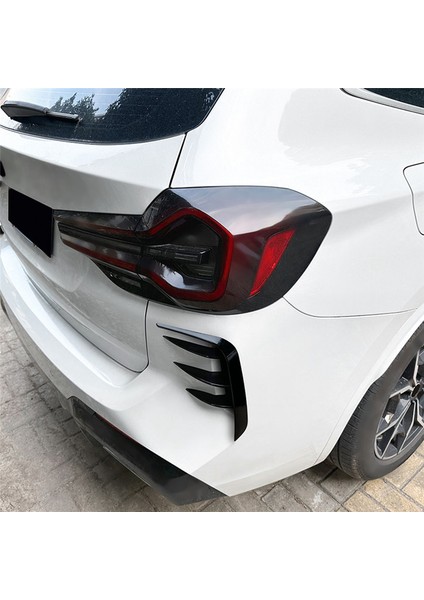 Araba Parlak Siyah Arka Tampon Ayırıcı Spoiler Arka Kanatlı Hava Menfezi Trimi Bmw X3 G01 Lcı M Sport 2022-2023 (Yurt Dışından)