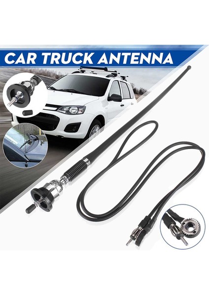 Evrensel Araba Stereo Kauçuk Direk Anten Çatı Montaj Anteni Yedek 36 Cm Araba Oto Anteni -Lada Için -Honda (Yurt Dışından) fiyatları
