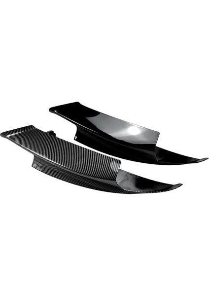Bmw 3 Serisi Için E90 E91 E92 E93 M3 2006-2013 Ön Ön Tampon Açı Difüzör Splitter Spoiler Koruyucu Parlak Siyah (Yurt Dışından)