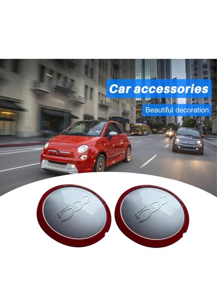 Fiat 500 Tekerlekleri Için 4 Adet 133Mm Göbek Kapağı Merkez Göbek Kapakları Toz Kapağı 68078419Ac 68078421Ac (Yurt Dışından)