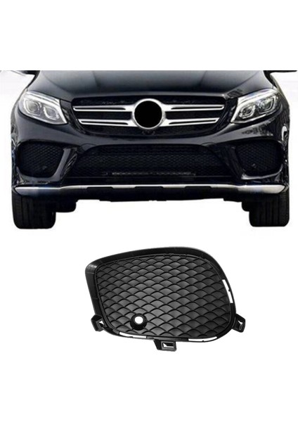 Mercedes-Benz Gle Gls Class W166 2016-2018 Için Araba Sol Ön Tampon Sis Farı Izgarası Kapağı 2928855322 (Yurt Dışından)