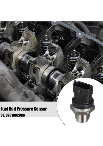0281002908 Common Rail Basınç Sensörü Yakıt Dağıtım Borusu Basınç Sensörü Hyundai Kia Mitsubishi Için (Yurt Dışından)