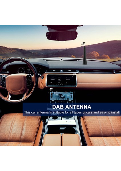 Araba Anteni Fm Dab Çatı Anteni Araba 6.5 Cm Mini Araba Radyo Anteni Kısa Güçlü Fm / Am / Dab Alım Fonksiyonu (Yurt Dışından) modelleri