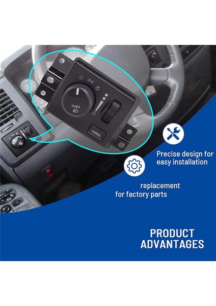 56049637Ac Far Anahtarı Gösterge Anahtarı Sis Lambası Anahtarı Dodge Dakota 05-11 Için (Yurt Dışından)