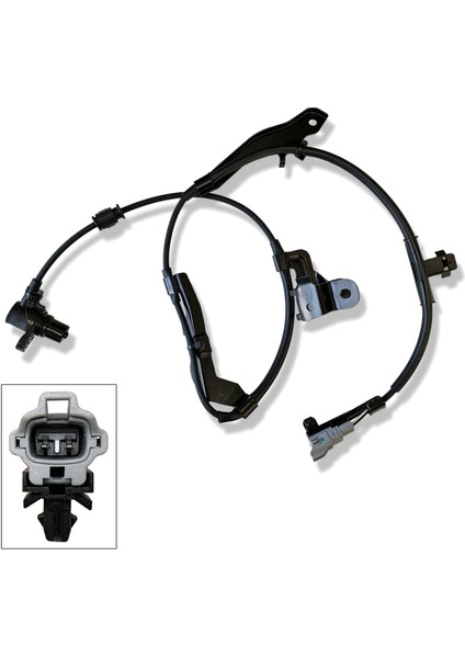 Toyota -Tundra 00-06 Sequoia 01-07 89543-0C010 Için Ön Sol Taraf Abs Tekerlek Hız Sensörü (Yurt Dışından)