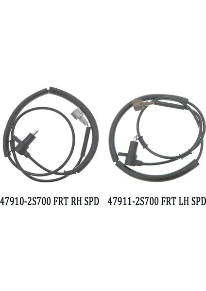 Nissan Navara Np300 Pıck Up D22 2.4 I 2.5 D Td Dci 47910-2S700 47911-2S700 Için Abs Tekerlek Hız Sensörü Ön Sol Sağ (Yurt Dışından)