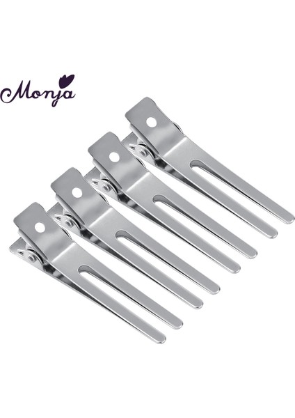 Monja 5 Adet Çelik Saç Klipleri Kuaförlük Ayarı Kıvırmak Tokalar Çift Uçlu Tokalarım Salon Veya Ev Saç Aksesuarları (Yurt Dışından) fiyatları