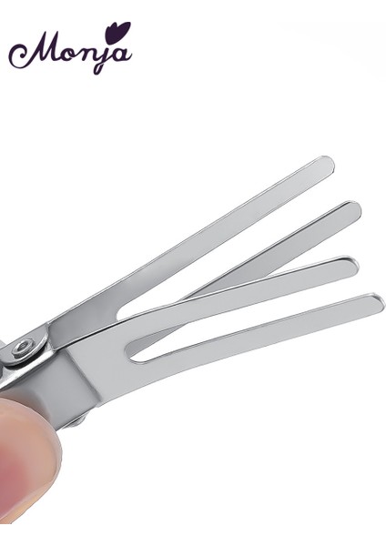 Monja 5 Adet Çelik Saç Klipleri Kuaförlük Ayarı Kıvırmak Tokalar Çift Uçlu Tokalarım Salon Veya Ev Saç Aksesuarları (Yurt Dışından) fırsatları