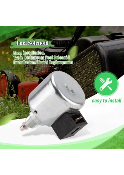 Briggs & Stratton 694393 Için Walbro Carb Karbüratör İle Karbüratör Yakıt Kesme Solenoidinin Değiştirilmesi (Yurt Dışından)
