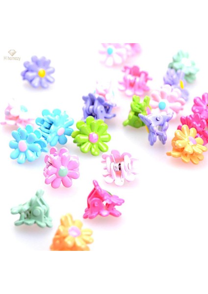 2x 48 Parça Lady Kızlar Mini Saç Pençeleri Kelepçeler Klipler Saç Tokaları Floret (Yurt Dışından) fiyatları