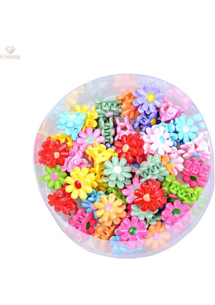 2x 48 Parça Lady Kızlar Mini Saç Pençeleri Kelepçeler Klipler Saç Tokaları Floret (Yurt Dışından) fırsatları