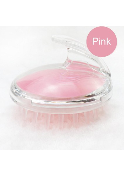 Silikon Kafa Saç Derisine Masaj Masaj Fırça Tarak Şampuan Fırça Canlandırıcı Saç Derisine Masaj Tarak Duş Vücut Yıkama Saç L203 (Yurt Dışından)