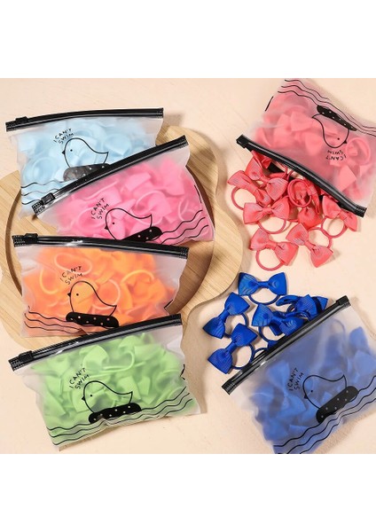 5/10/20 Adet/grup Bebek Fiyonkları Şerit Saç Kauçuk Kızlar Için Kravatlar Elastik Hairbands Bebekler Pigtail Tutucular Saç Aksesuarları (Yurt Dışından)